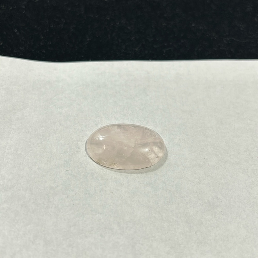 Rose quartz stone loose